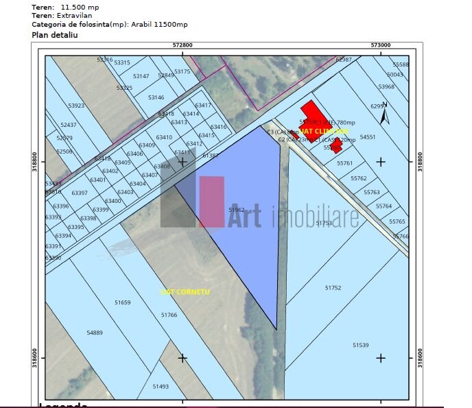 Cornetu Odoreanu Teren Toate utilitarile